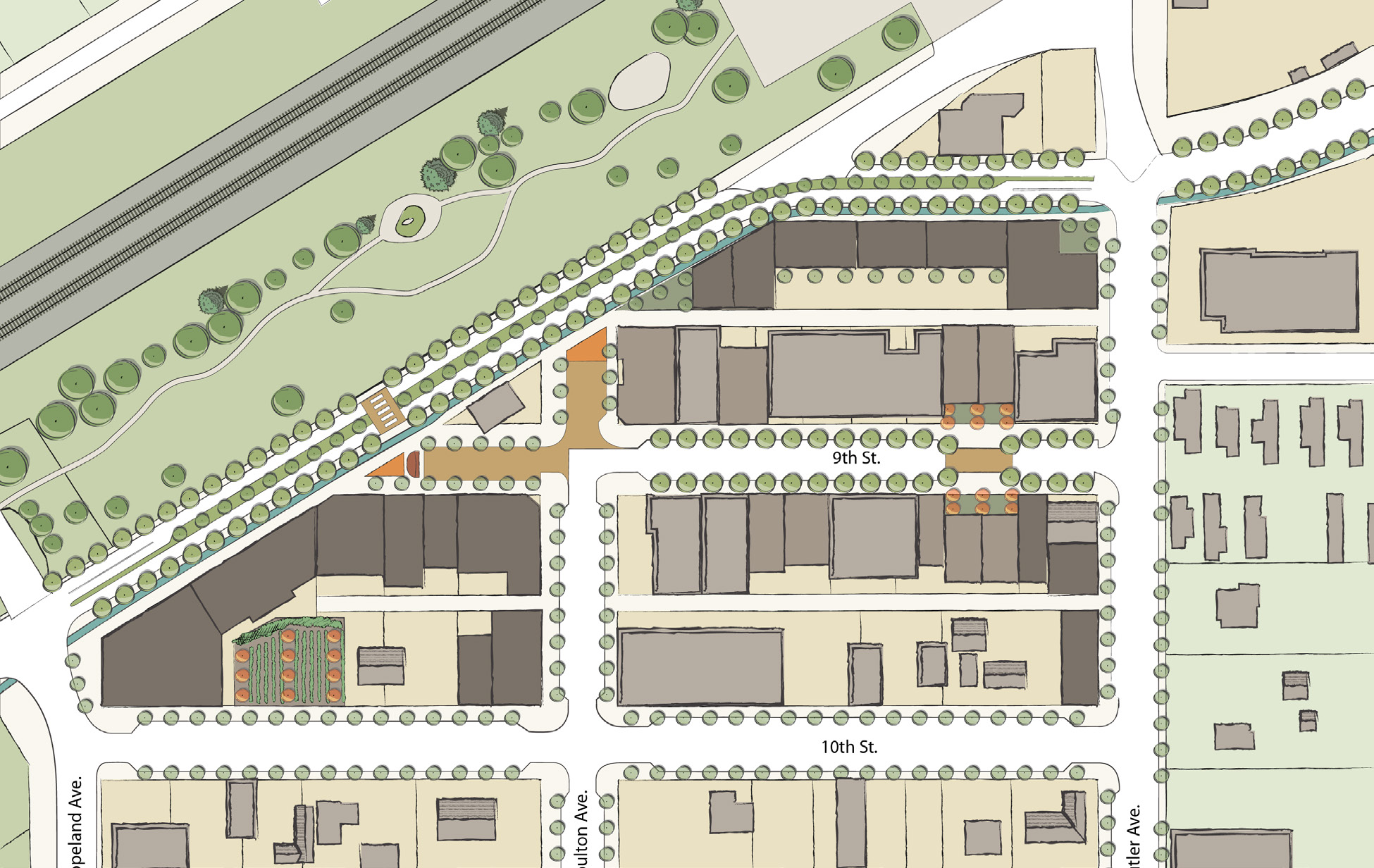 HOUSTON 9TH STREET ILLUSTRATIVE PLAN