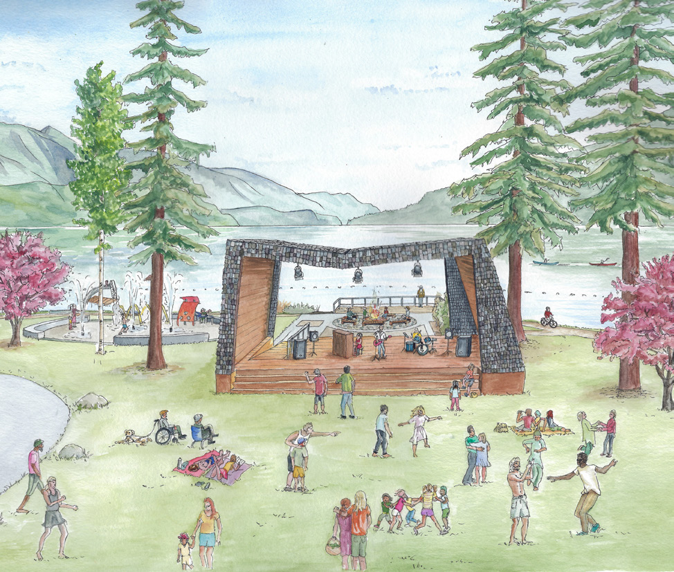 NEW DENVER CENTENNIAL PARK MASTER PLAN CONCEPT