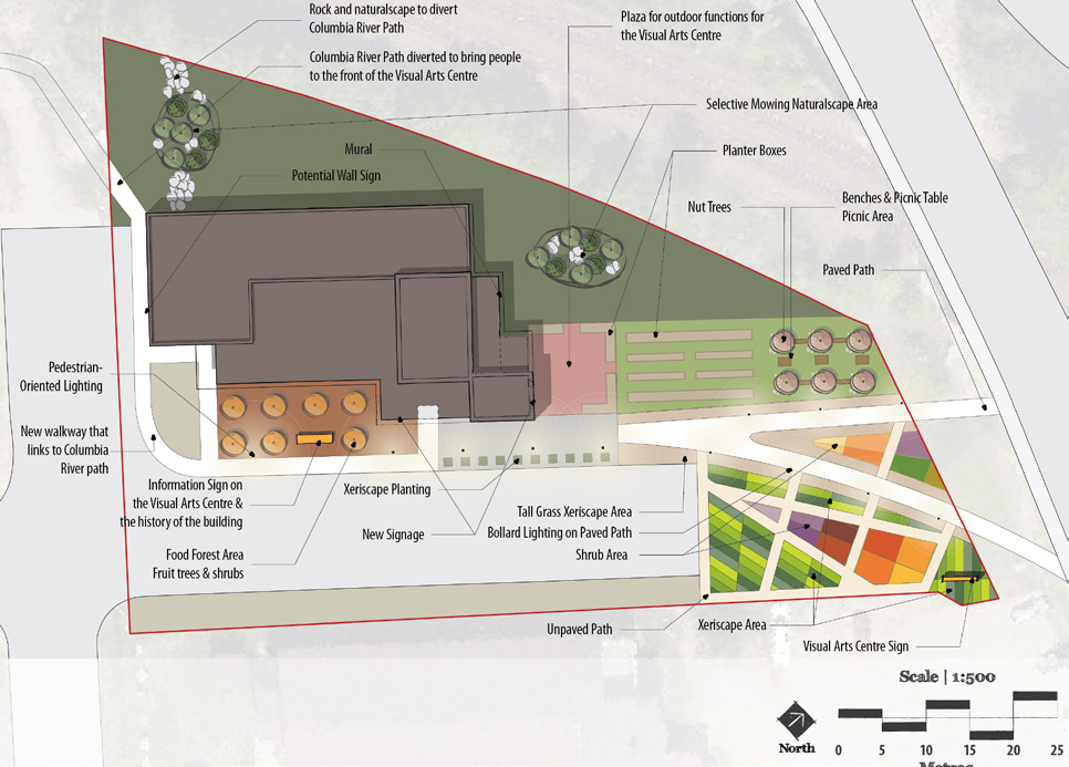 REVELSTOKE VISUAL ARTS CENTRE DESIGN CONCEPT