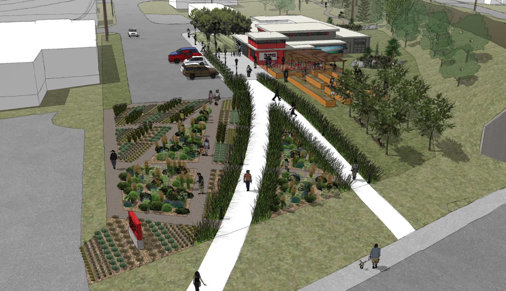 REVELSTOKE VISUAL ARTS CENTRE DESIGN CONCEPT