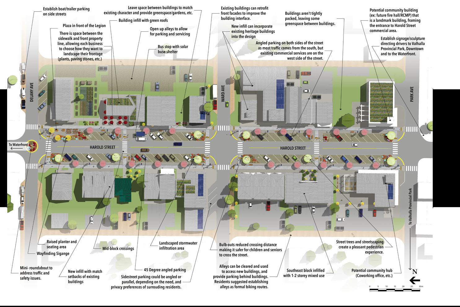 SLOCAN HAROLD STREET NORTH CONCEPTUAL DESIGN PLAN