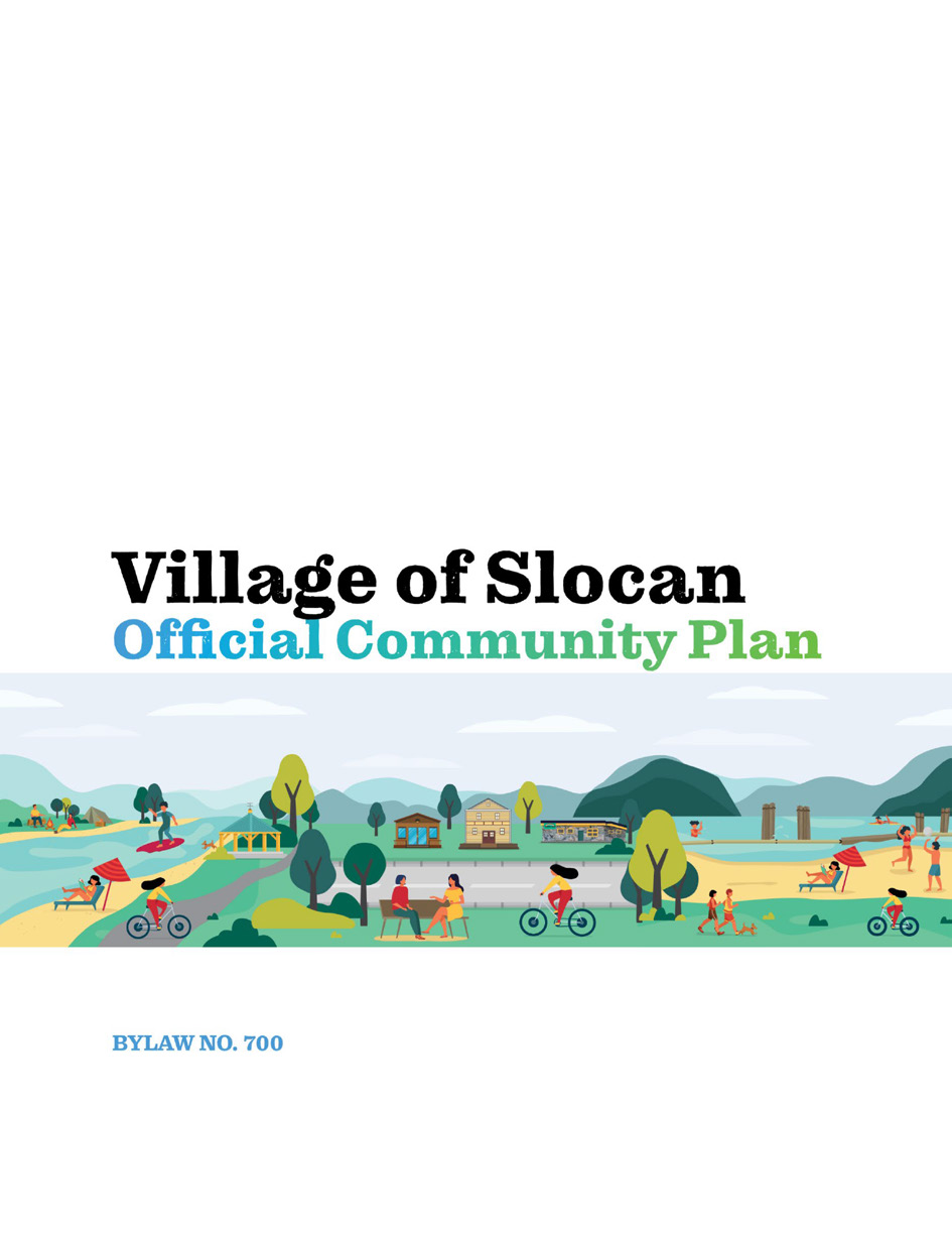 SLOCAN OFFICIAL COMMUNITY PLAN
